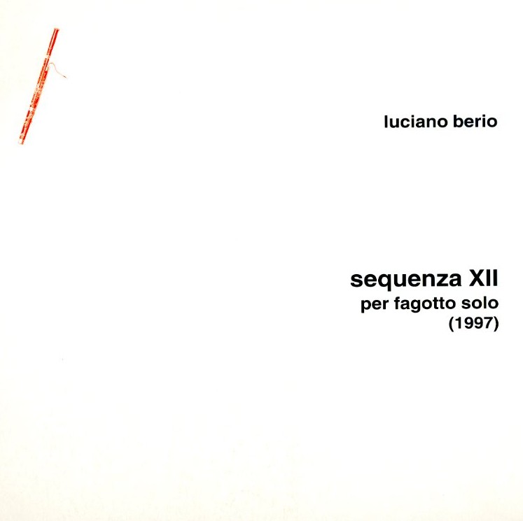 L. Berio: Sequenza XII (1997) für<br>Fagott solo