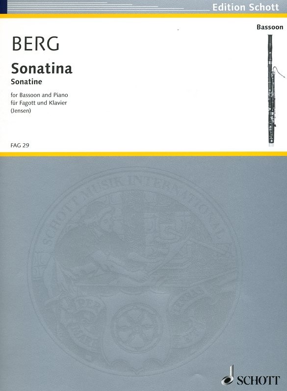 O. Berg: Sonatina (1995)<br>für Fagott + Klavier