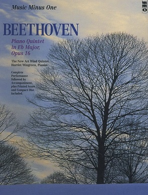 &acute;Music minus one&acute; /Fagott<br>Beethoven Klavierquintett Es-Dur op. 16