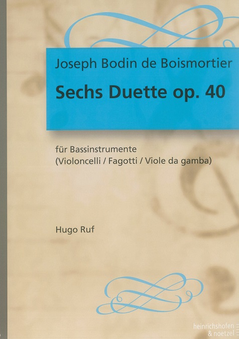 J.B. Boismortier: 6 Duette für Baß-<br>instrumente op. 40