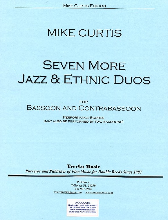 M. Curtis: Seven more Jazz &<br>Ethnic Duos - Fagott + Kontrafagott