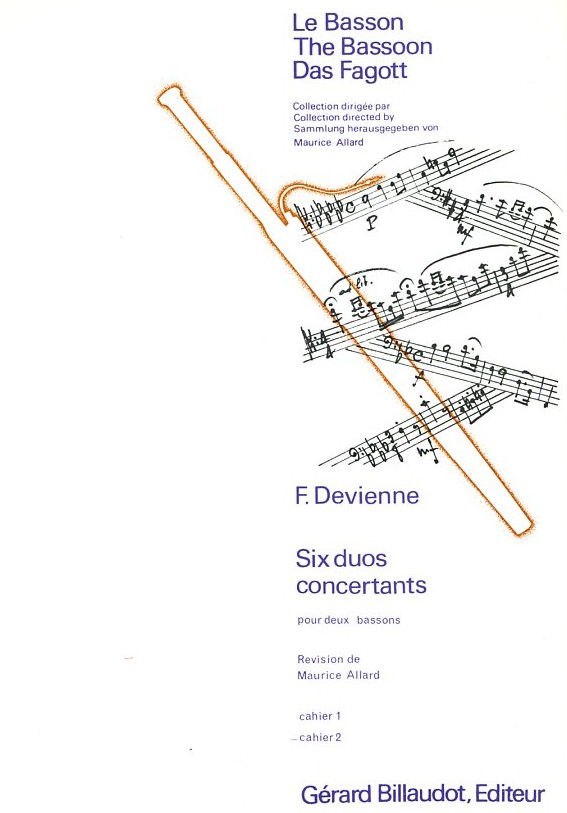 F. Devienne: 6 duos concertante op. 3<br>Band 2