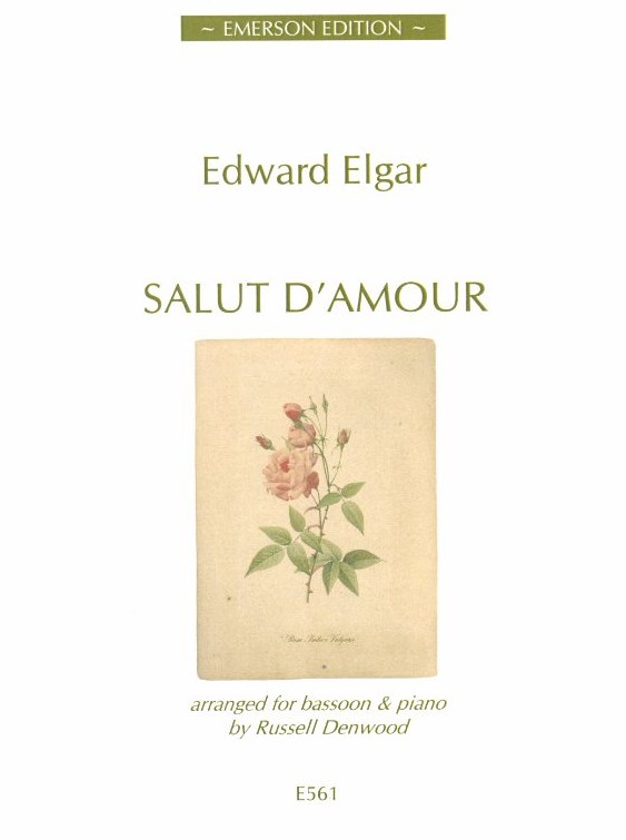 E. Elgar: &acute;Salut d&acute;amore&acute;  für<br>Fagott + Klavier