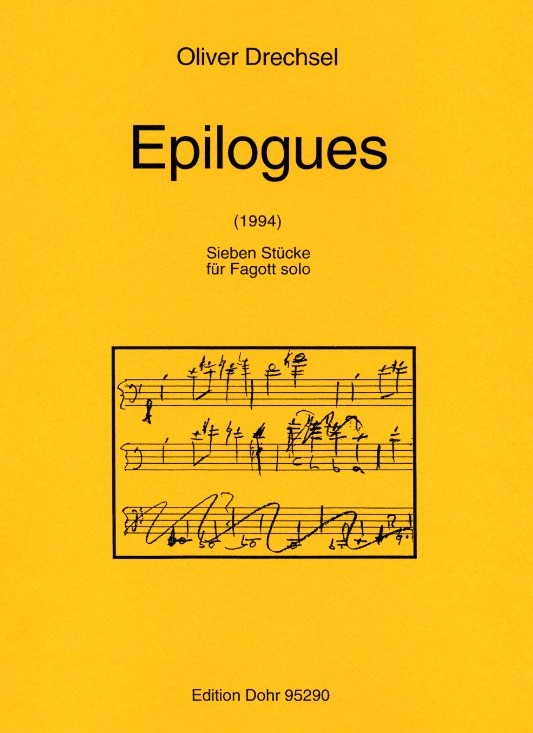 O. Drechsel(*1973): &acute;Epilogues&acute;<br>7 Stücke für Fagott solo (1994)