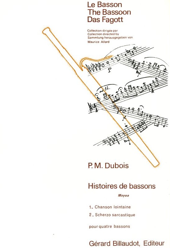 P. Dubois: &acute;Histoires de bassons&acute;<br>Bd. 3 - fr 4 Fagotte