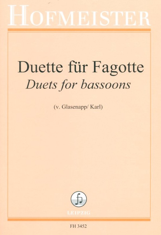 F. Glasenapp: Duette fr zwei Fagotte<br>