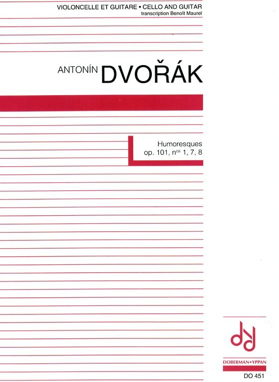 A. Dvorak: Humoresque op. 101<br>no. 1, 7+8 - für Cello (Fagott) +Gitarre