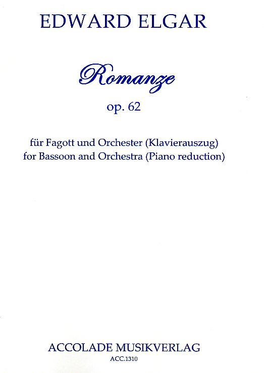 E. Elgar: Romance op. 62 Fagott<br>+ Orch. - KA / Accolade