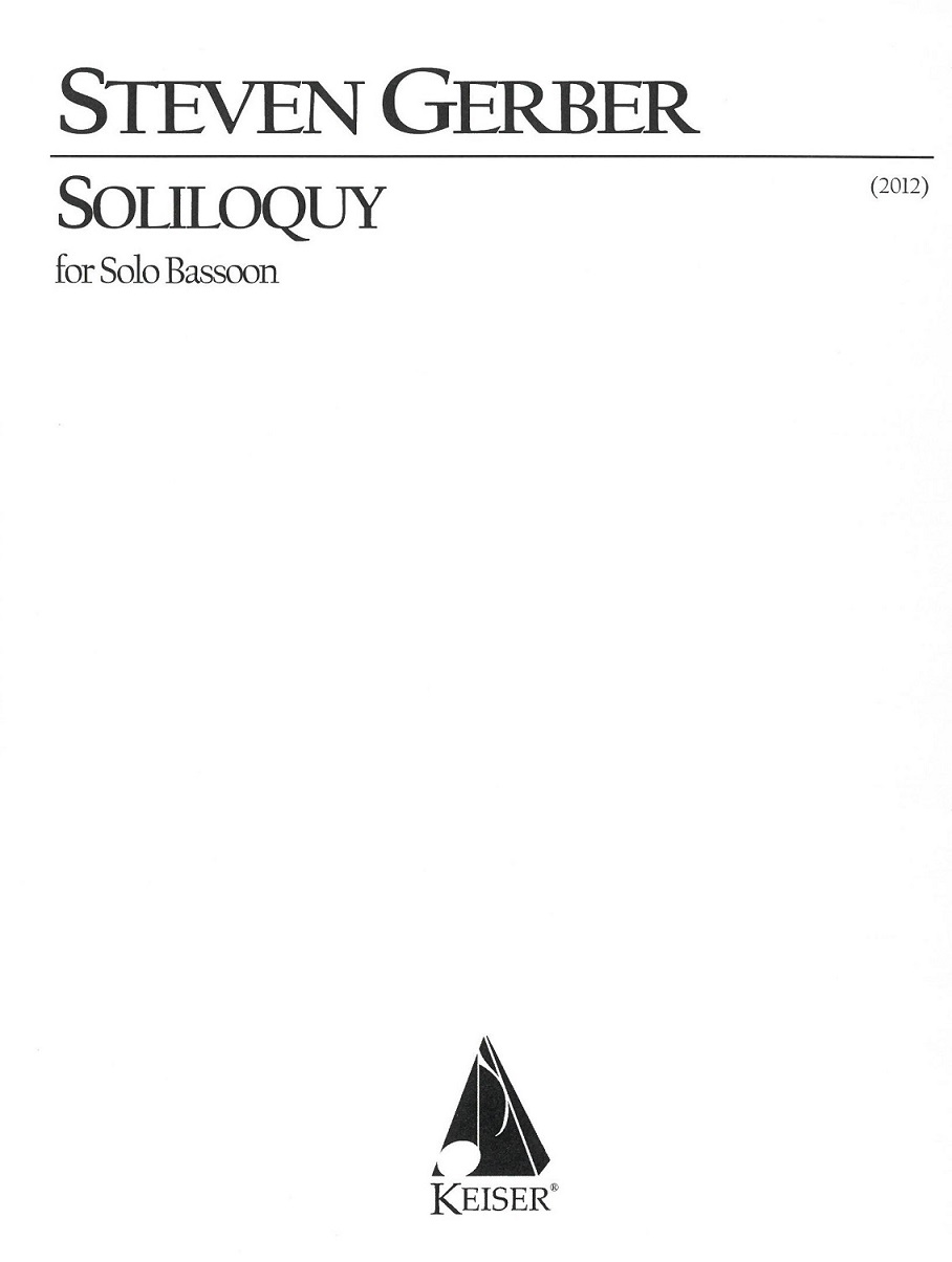 S. Gerber(1948-2015):<br>Soliloquy (2012) - Fagott Solo