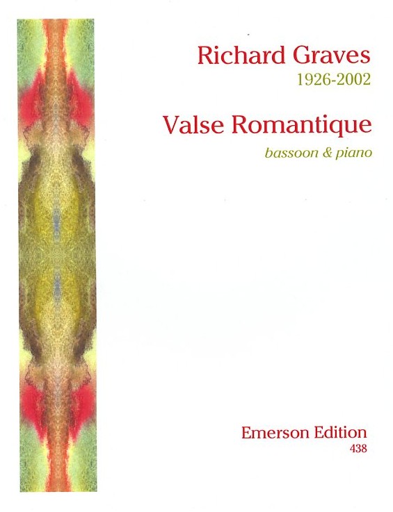 R. Graves(1926-2002): Valse Romantique<br>fr Fagott + Klavier