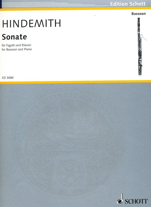 Hindemith: Sonate fr Fagott + Klavier<br>