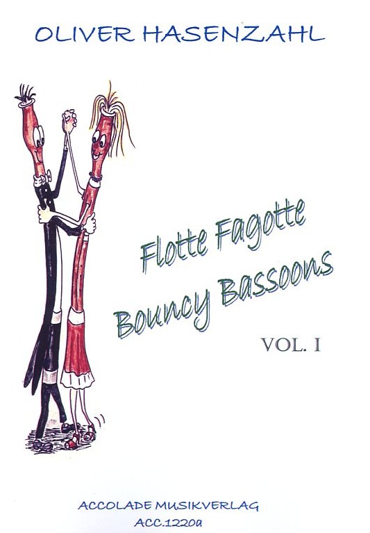 O. Hasenzahl: Flotte Fagotte Vol. 1<br>24 Duette fr 2 Fagotte
