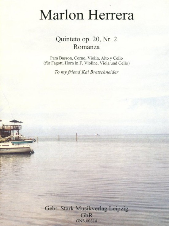 M. Herrera(*1977/Honduras): Quinteto<br>op. 20/2 Fagott, Hrn, Vl, Va + Vc