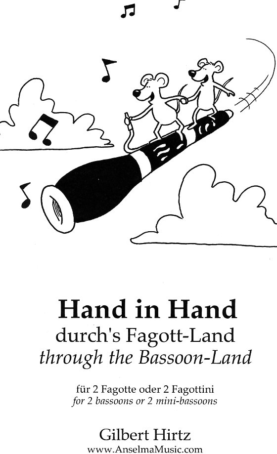 G. Hirtz: Hand in Hand im Fagottland<br>Duette für 2 Fagotte/inos