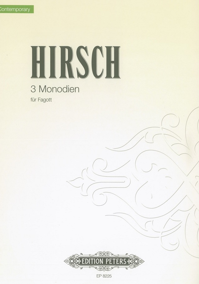 H.L. Hirsch: 3 Monodien<br>Fagott solo