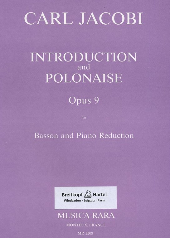 C. Jacobi: Introduction + Polonaise<br>op. 9 - Fagott  + Orchester - KA