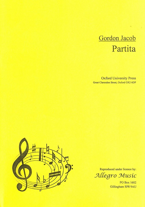 G. Jacob: Partita fr Fagott Solo<br>Archivkopien