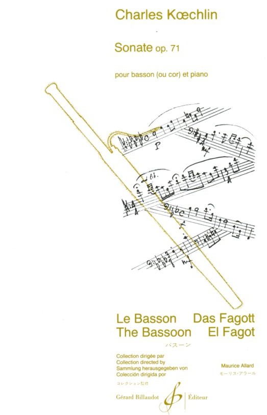 Ch. Koechlin: Sonate fr Fagott<br>+ Klavier, op. 71