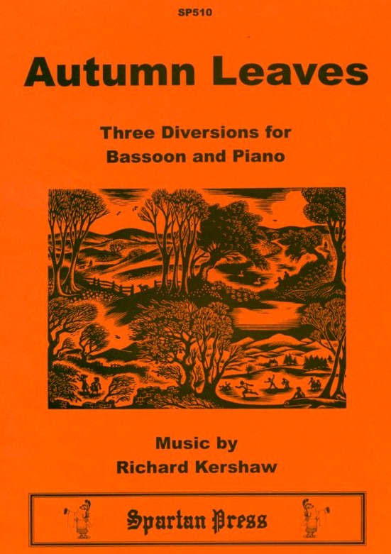 R. Kershaw: Autum Leaves - 3 Diversions<br>for bassoon + Piano