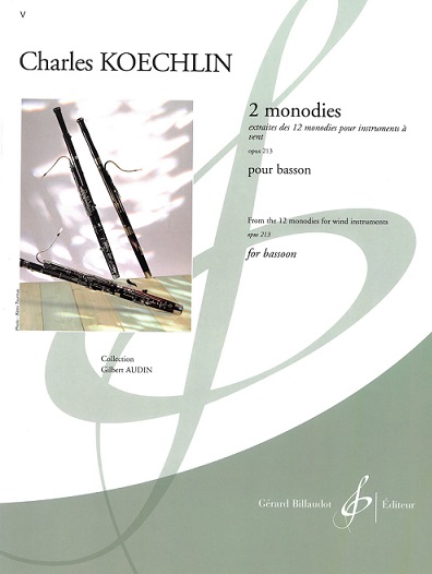 Ch. Koechlin: 2 Monodies from op. 213<br>Fagott solo