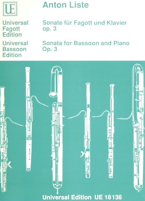 A. Liste: Sonate op.3 Fagott +Klavier<br>