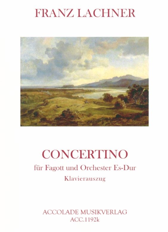 I. Lachner: Concertino Es-Dur fr Fagott<br>+ Orchester - KA