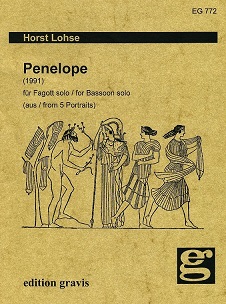 H. Lohse: &acute;Penelope&acute;(1991)<br>frü Fagott solo