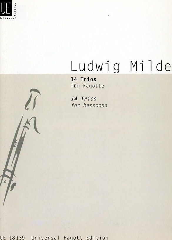 L. Milde: Trios für 3 Fagotte<br>