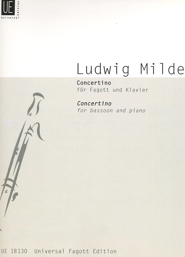 L. Milde: Concertino fr Fagott<br>+ Klavier