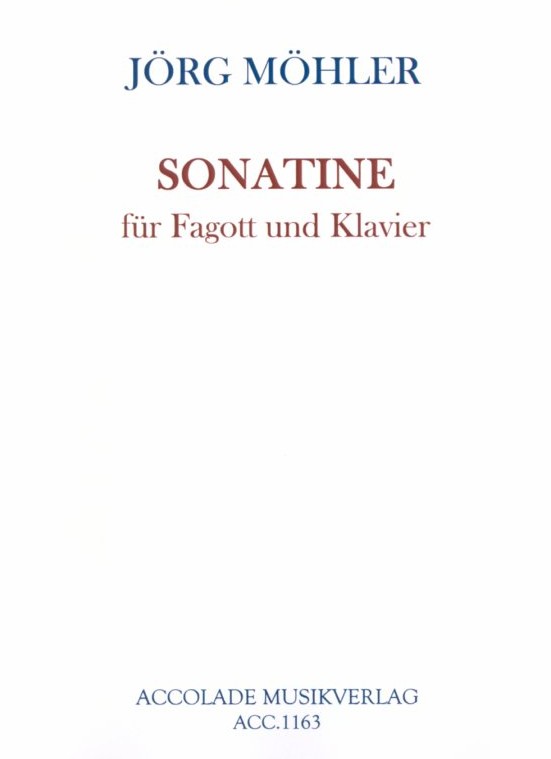 J. Mhler(*1962): Sonatine<br>fr Fagott + Klavier