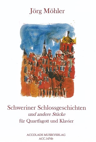 J. Möhler(*1962): Schweriner<br>Schlossgeschichten -Fagottino in F +Klav