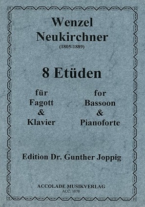 W. Neukirchner: 8 Etuden fr Fagott +<br>Klavier