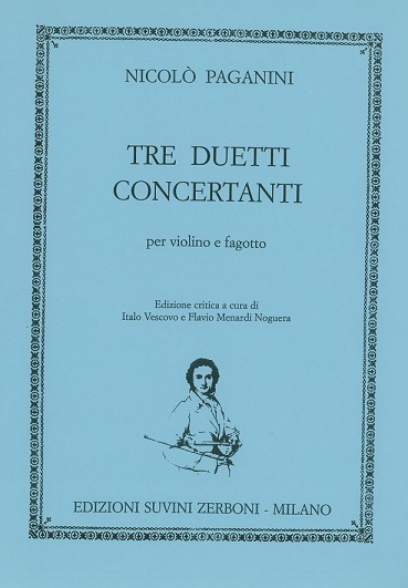N. Paganini: Tre Duetti Concertanti<br>fr Fagott + Violine