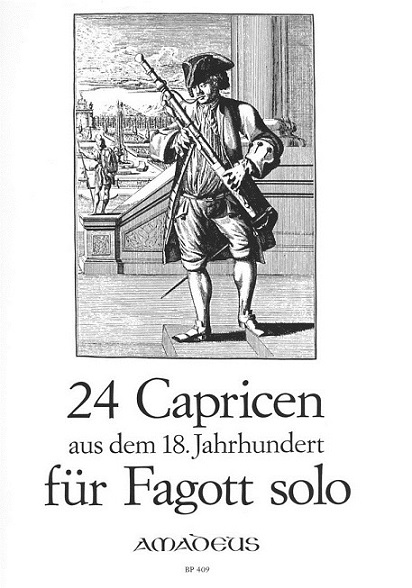 O. Peter: 24 Capricen aus dem<br>18. Jahrhundert - fr Fagott Solo
