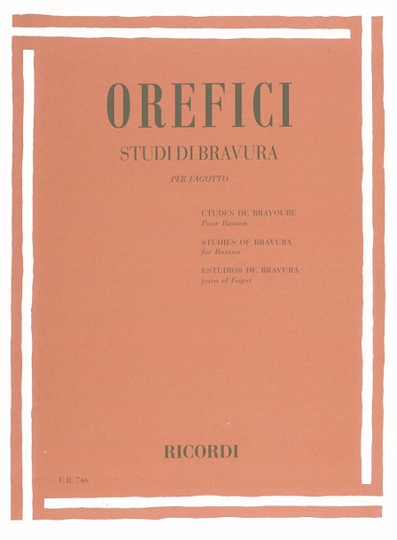 A. Orefici: Studi di Bravura<br>per Fagotto