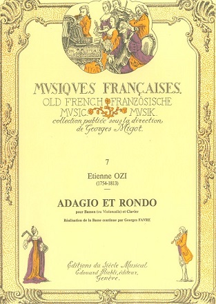 E. Ozi(1754-1813):  Adagio et Rondo<br>Fagott + BC