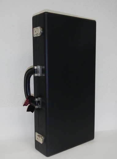 Fagottkoffer, mit echt Rindlederbezug,<br>passend für Yamaha Fagott Compact