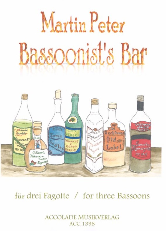 M. Peter(*1973): Bassoonist&acute;s Bar<br>fr 3 Fagotte