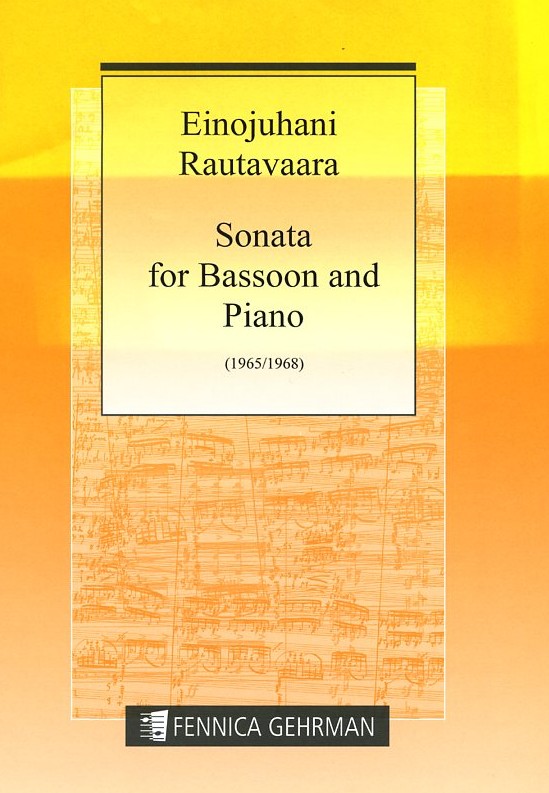 E. Rautavaara: Sonate op. 26 für<br>Fagott + Klavier