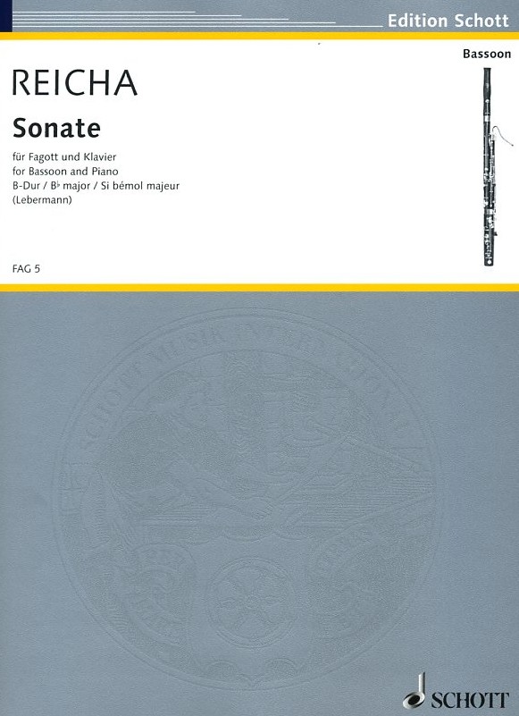 A. Reicha: Sonate B-Dur fr Fagott<br>+ Klavier