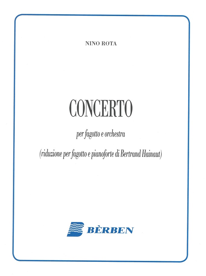 N. Rota(1911-79): Concerto für<br>Fagott + Orchester / KA