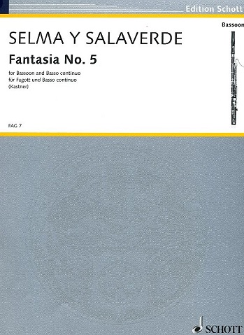 B. Salaverde: V Fantasia ex D<br>fr Fagott + BC