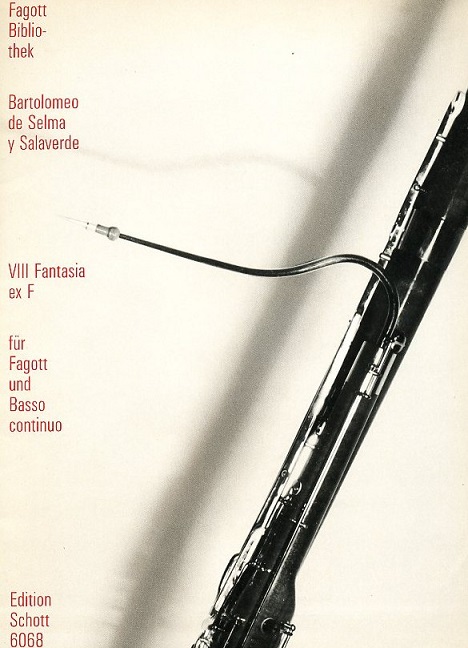 B. Salaverde: VIII Fantasia ex F<br>für Fagott + BC