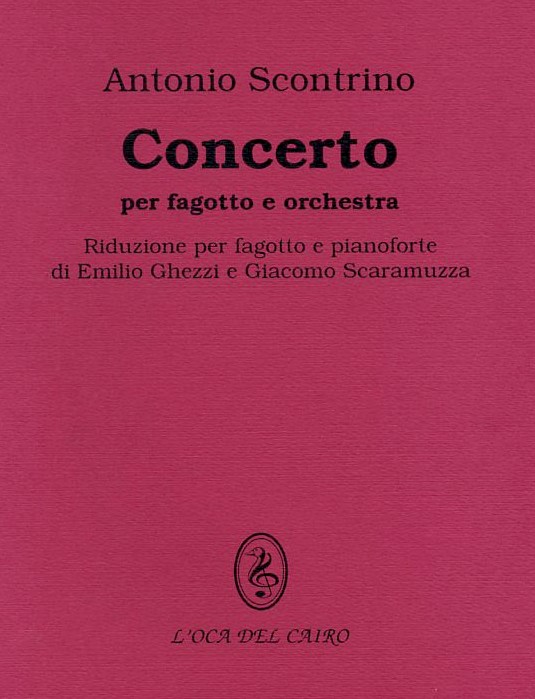 A. Scontrino: Concerto per fagotto e<br>orchestra - KA