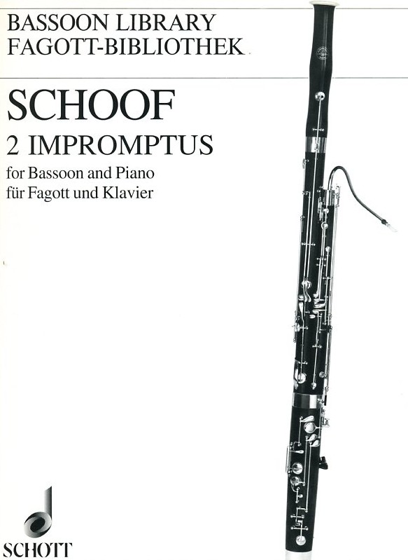 M. Schoof(*1936): 2 Impromptus<br>Fagott + Klavier
