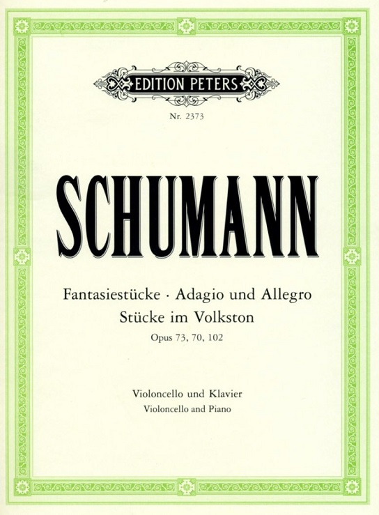 R. Schumann: Fantasiest.-Adagio/Allegro<br>Volkston (op.73/70/102) /Fagott (Vc)+Kl