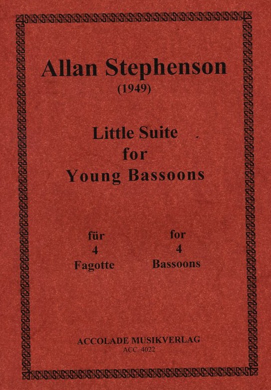 A. Stephenson(*1949): Little Suite<br>for young bassoons - für 4 Fagotte