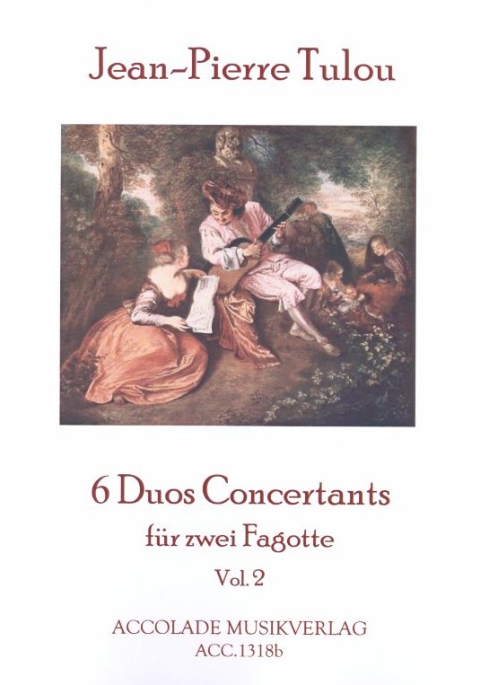 J.P. Tulou: 6 Duos Concertante<br>für 2 Fagotte - Band 2