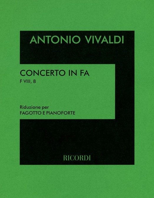 Vivaldi: Fagottkonzert F-Dur F VIII/8<br>RV 485 - KA