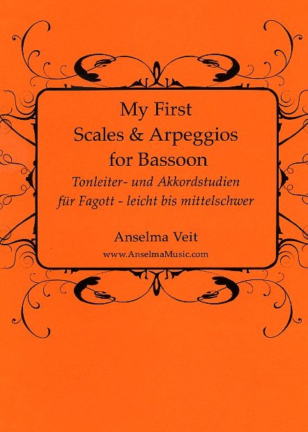 A. Veit: Tonleiter- und Akkordstudien<br>für Fagott - leicht (F - c1 )